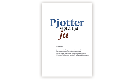 Pjotter zegt altijd altijd ja