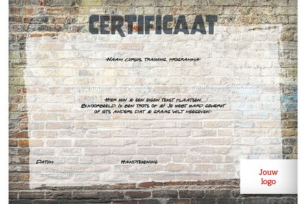 Certificaat voor jongeren - opzet 1