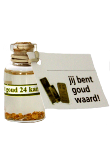 jij bent goud waard