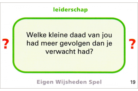 Eigen Wijsheden Spel