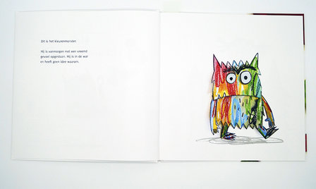 Het Kleurenmonster prentenboek pagina