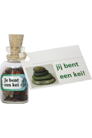 Je bent een kei